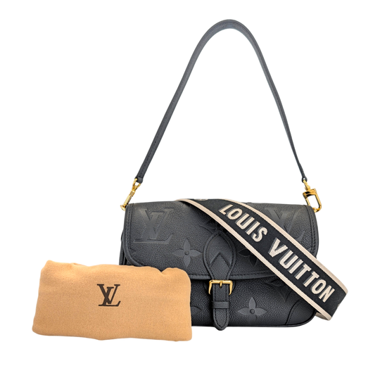 Louis Vuitton Diane Black Monogram Empreinte
