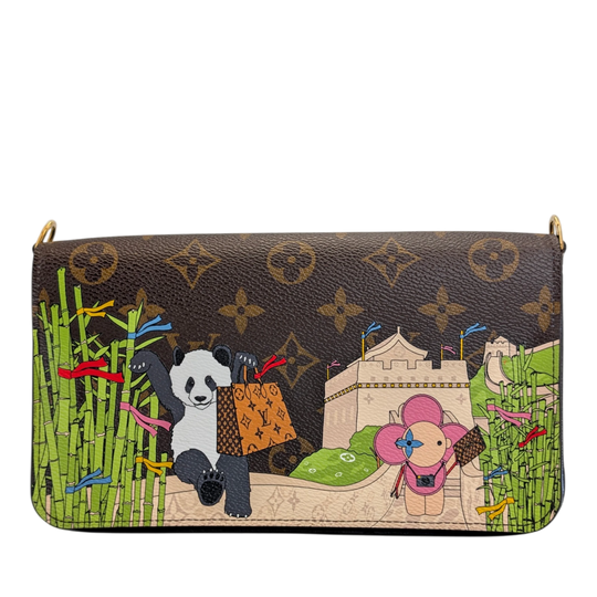 Louis Vuitton Félicie Pochette Monogram Canvas