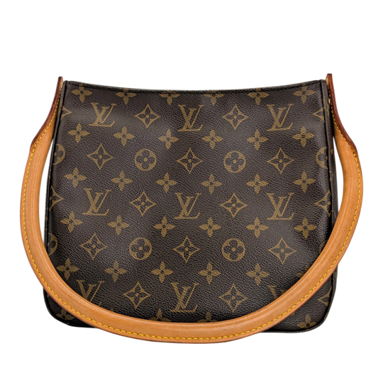 Louis Vuitton Looping MM Monogram Canvas Gold