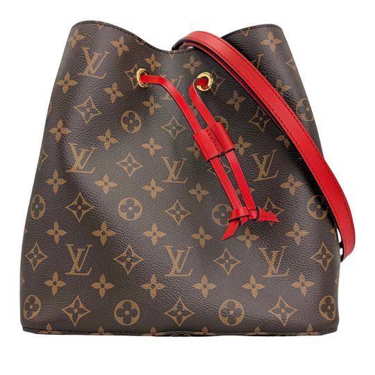 Louis Vuitton NeoNoe MM Monogram Canvas Gold