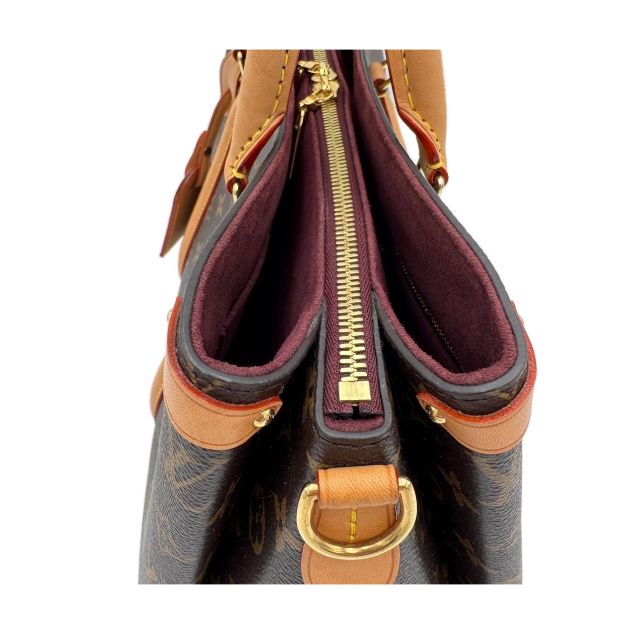 Louis Vuitton Soufflot MM Brown Monogram Canvas