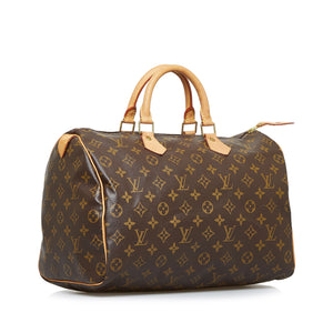 Louis Vuitton Speedy 35 Brown Monogram