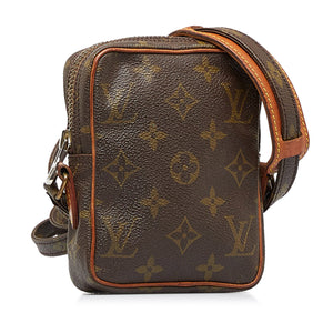 Louis Vuitton Brown Canvas Monogram Danube Shoulder Bag Louis Vuitton