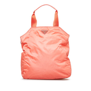 Prada Tessuto Tote Bag Orange Nylon