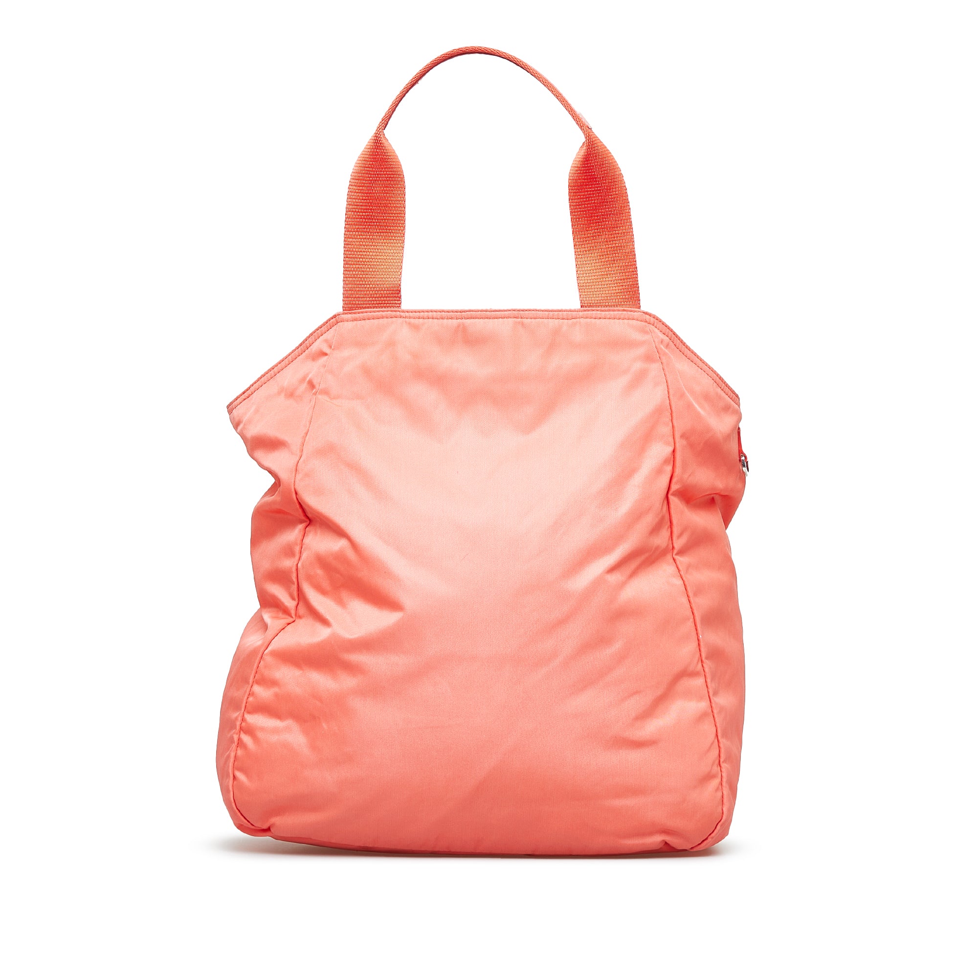 Prada Tessuto Tote Bag Orange Nylon