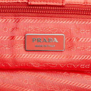 Prada Tessuto Tote Bag Orange Nylon