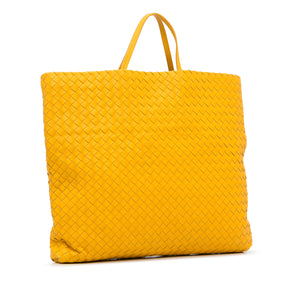 Bottega veneta nappa jaune intrécciato