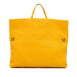 Bottega veneta nappa jaune intrécciato