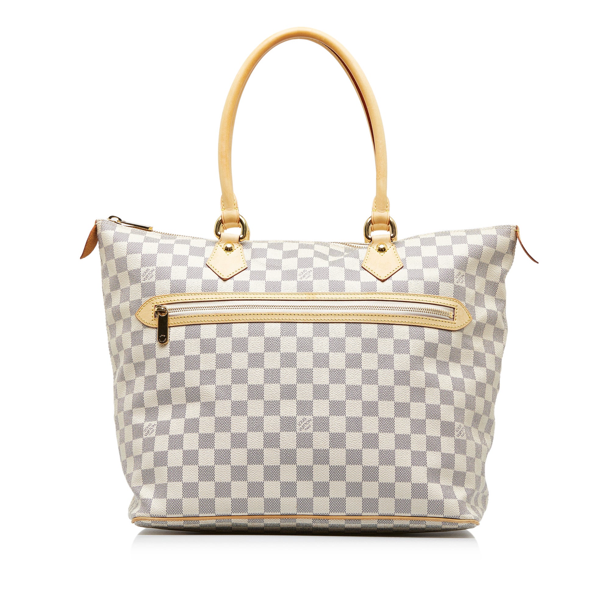 Louis Vuitton Saleya Tote GM White Damier Azur Canvas