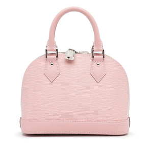 sac a main louis vuitton alma pm en cuir epi blanc