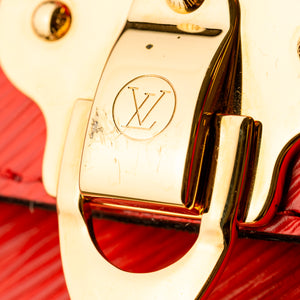 Louis Vuitton Boccador Red Epi