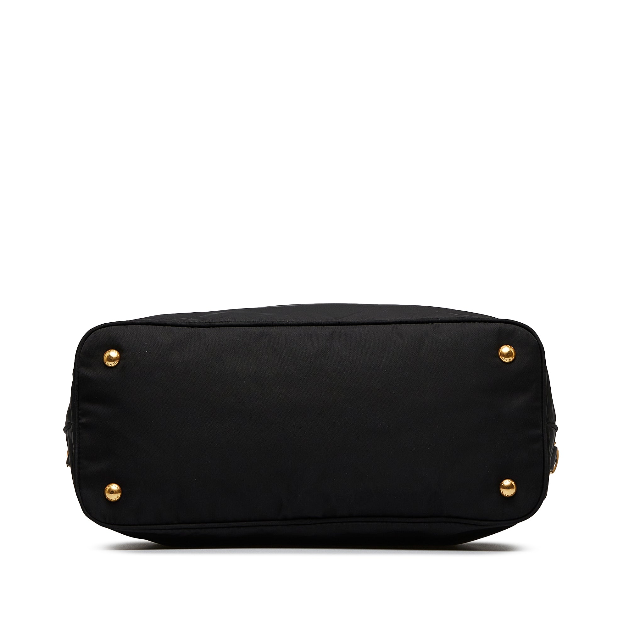 Prada Tessuto Handbag Black Nylon Canvas