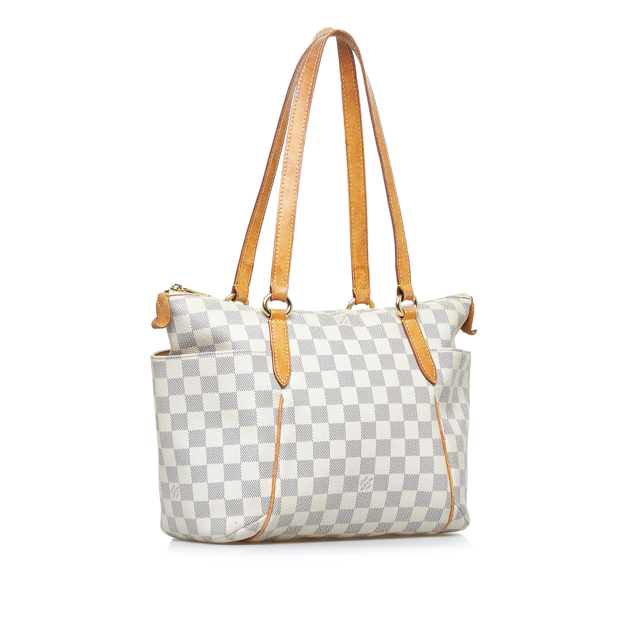 Louis Vuitton Neverfull Damier Ebene Tote PM Brown Canvas for sale online