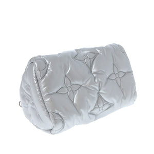 Louis Vuitton Silver Monogram Pillow Speedy Bandouliere 25 Silvery