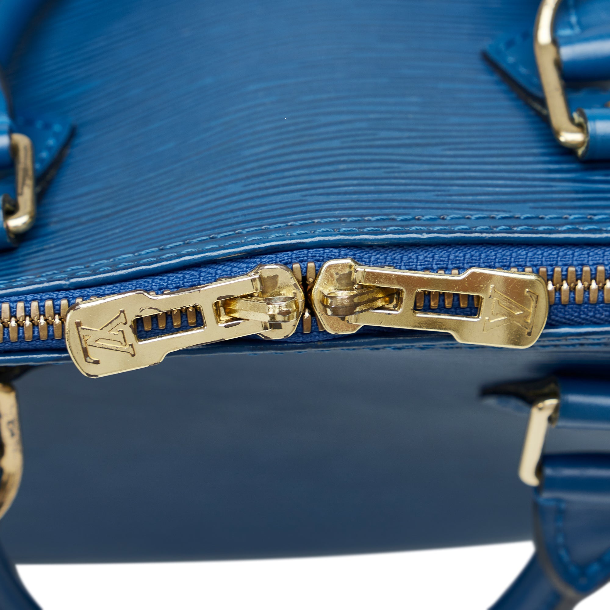 Louis Vuitton Toledo Blue Epi Leather Alma PM Bag Louis Vuitton