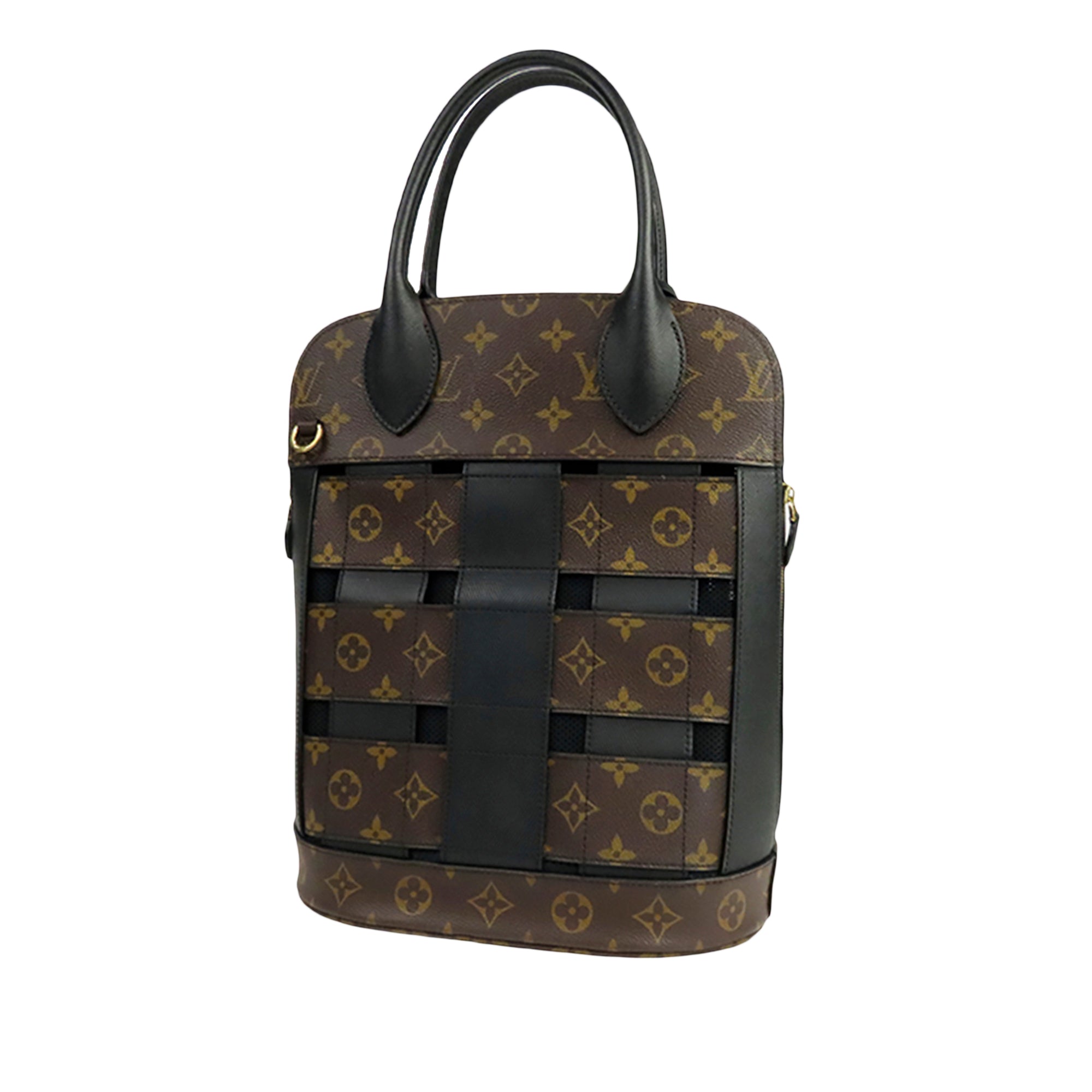 Tressage Tote Reverse Monogram Canvas MM