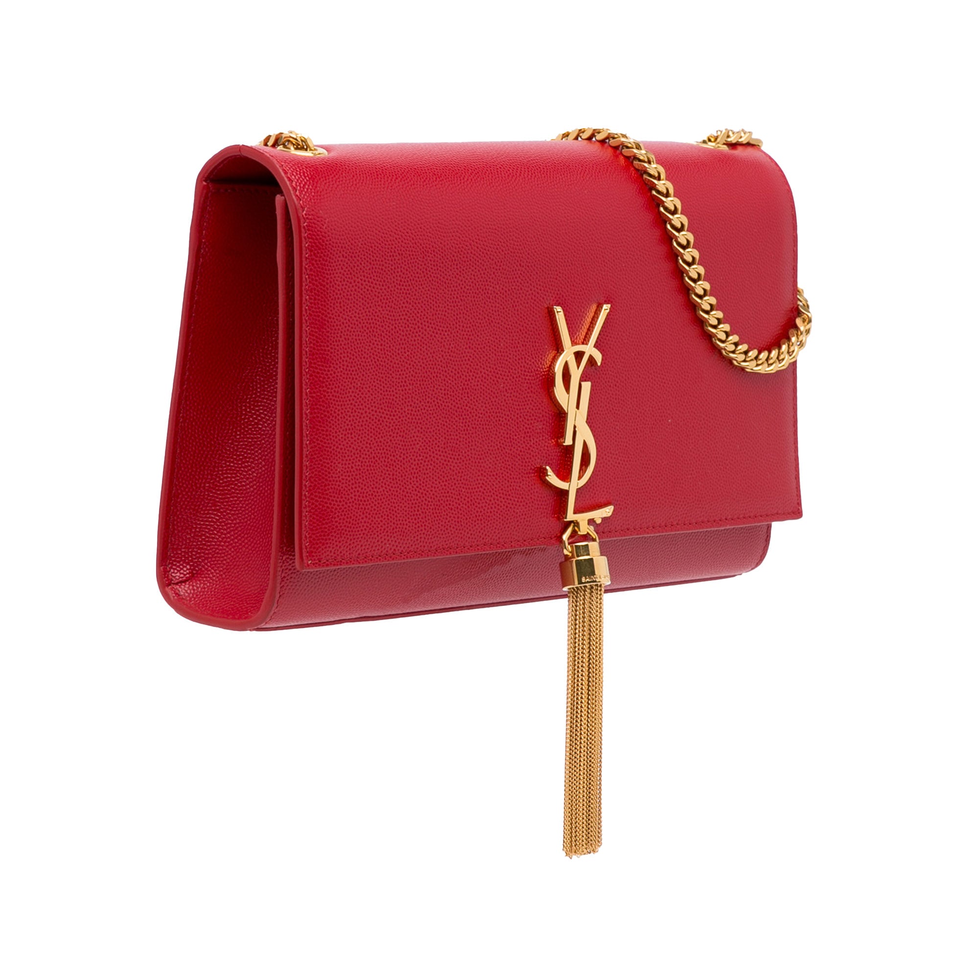 Yves Saint Laurent Kate Small Red Calfskin