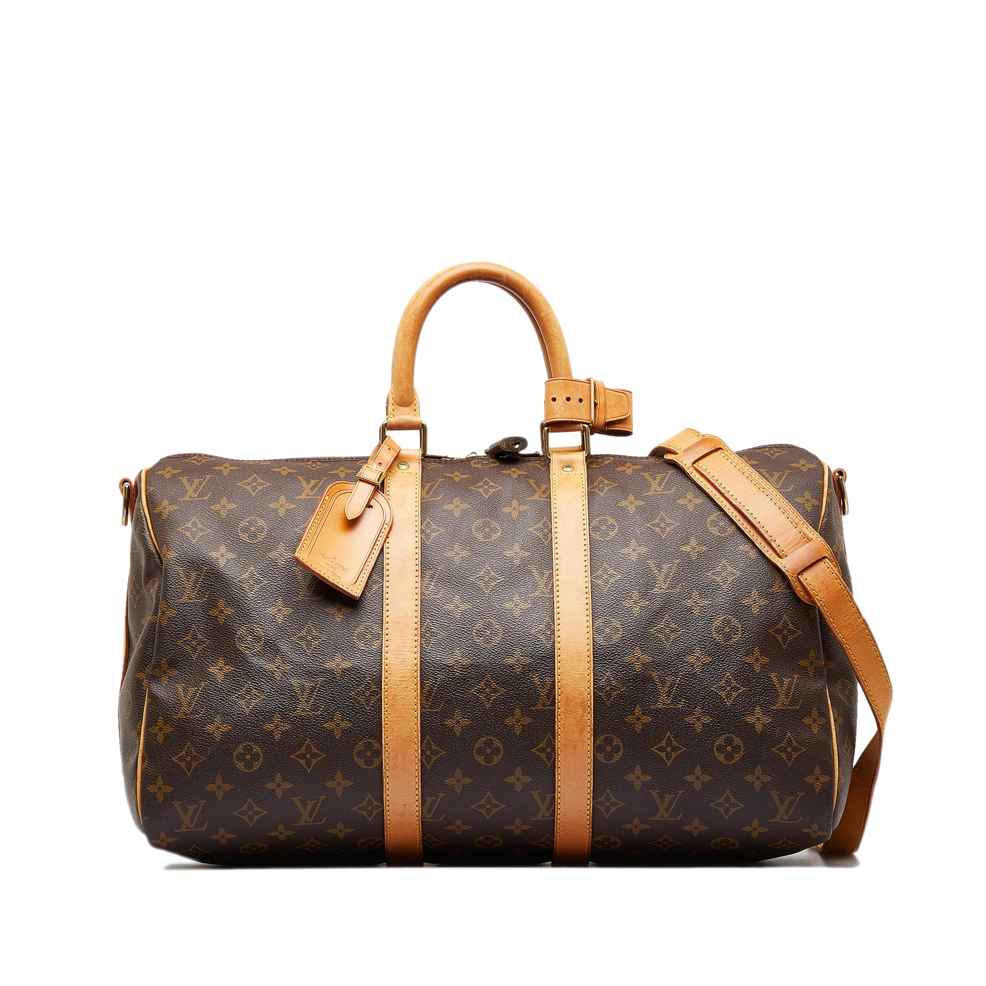 LOUIS VUITTON Reisetasche KEEPALL 45 BANDOULIERE MONOGRAM Tasche