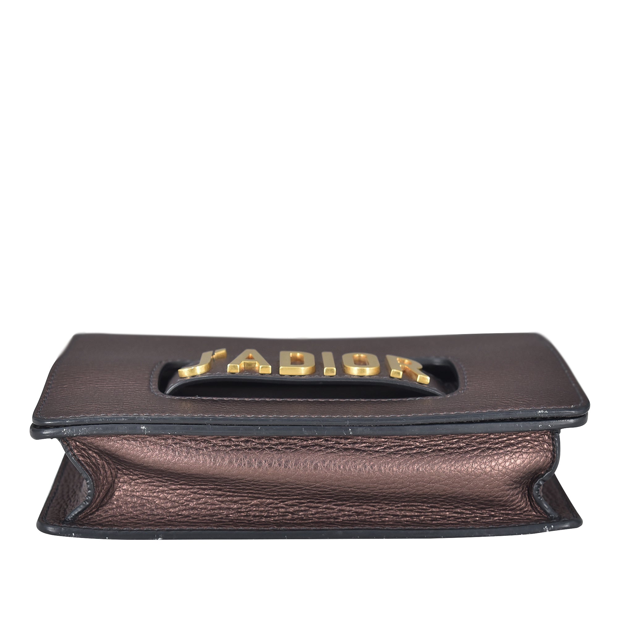 Dior J'adior Mini Chain Flap Purple Metallic