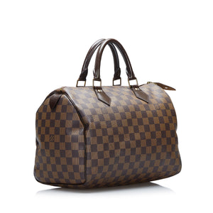 LOUIS VUITTON Damier Ebene Porte Carte ID Bandouliere 1210166