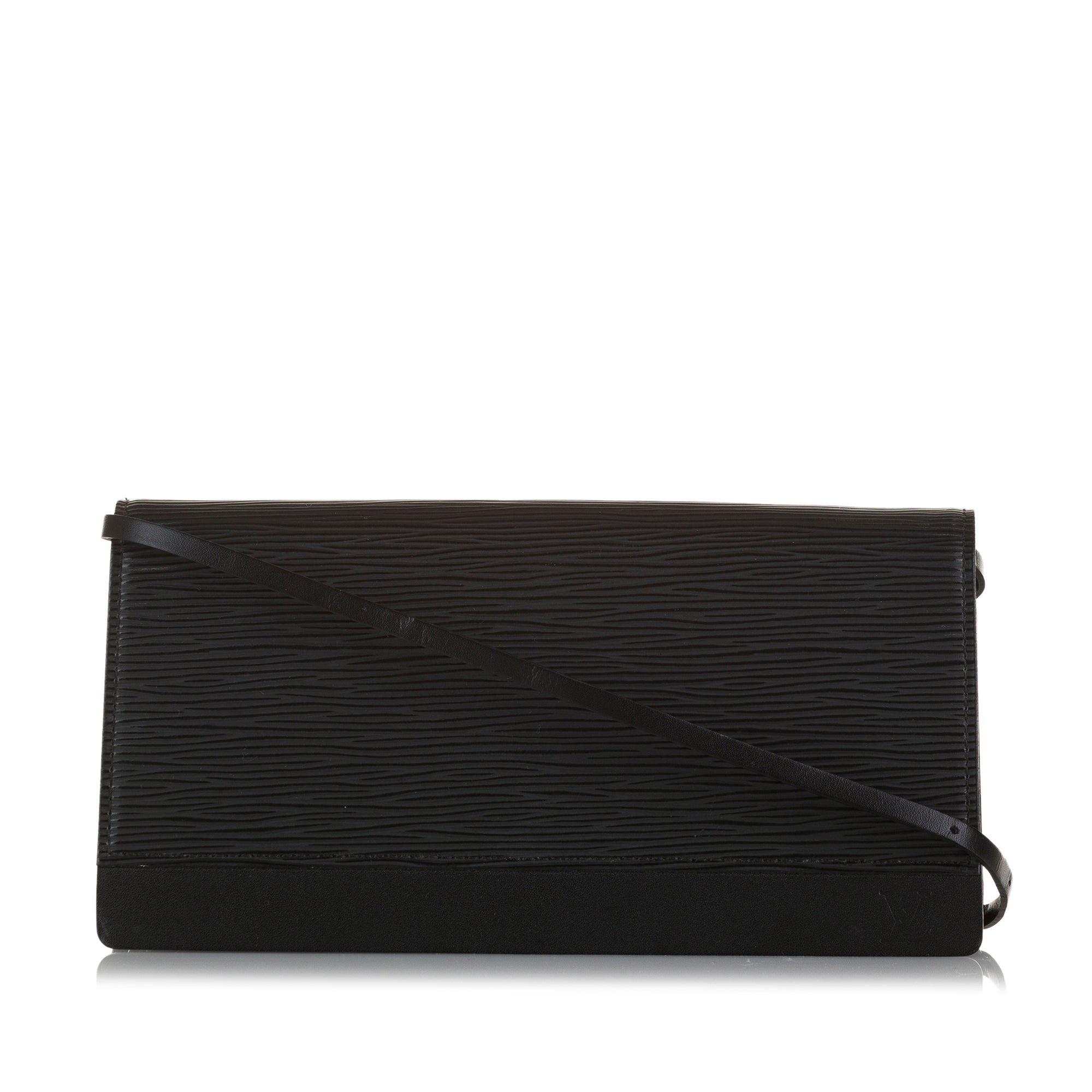 Louis Vuitton Noir Epi Leather Honfleur Clutch Bag