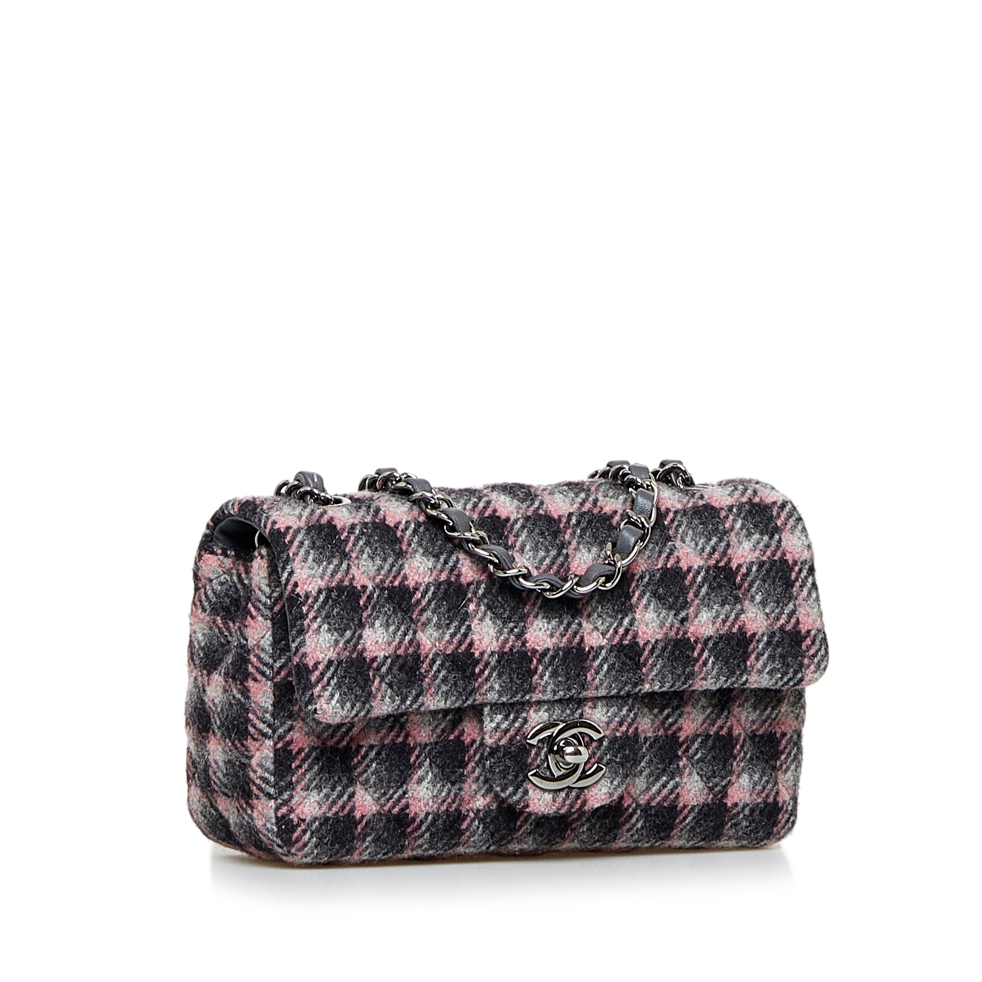 Chanel multicolor tweed bag hot sale