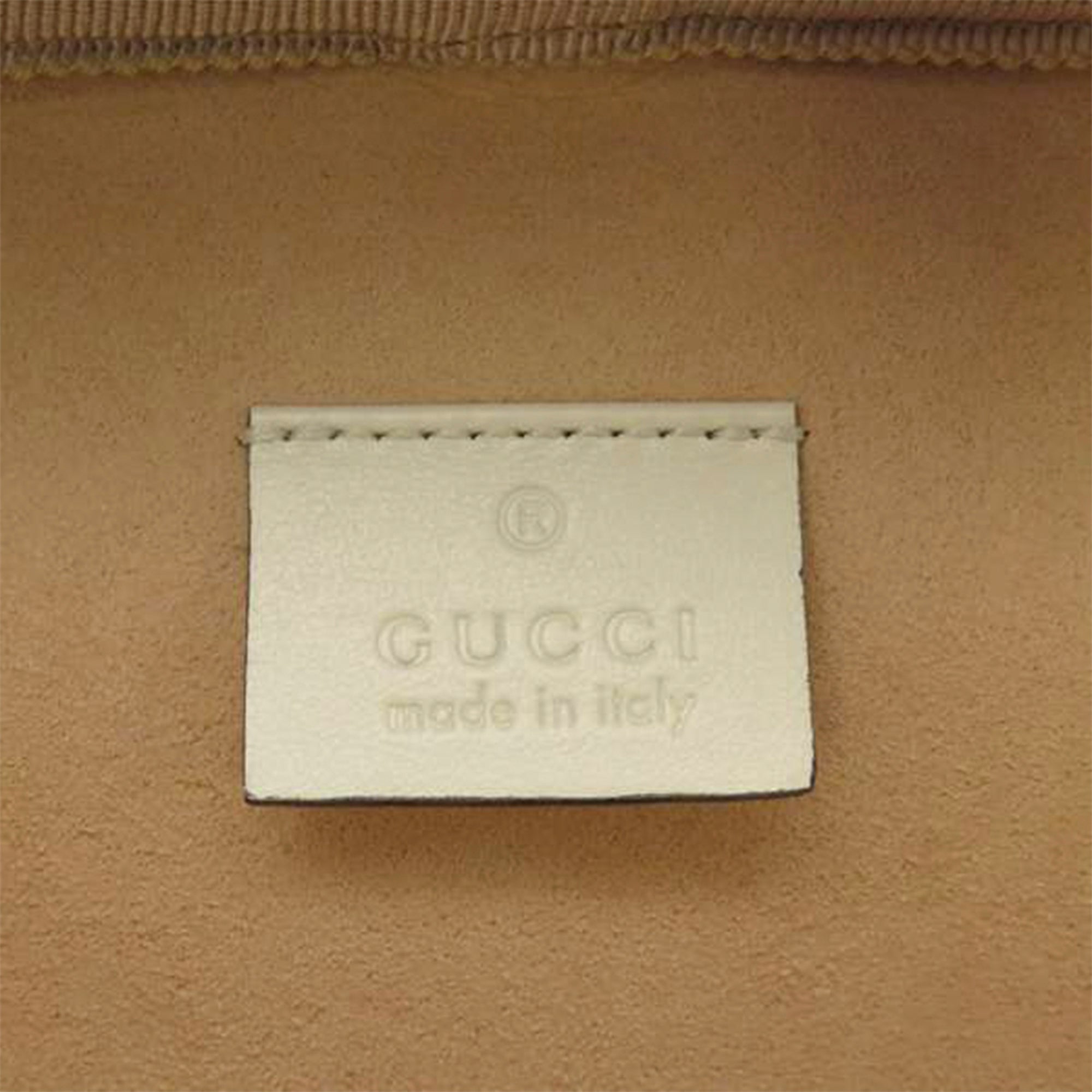 Gucci GG Marmont Round Backpack White
