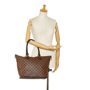 Authentic Louis Vuitton Saleya MM Damier Ebene Tote bag Shoulder bag