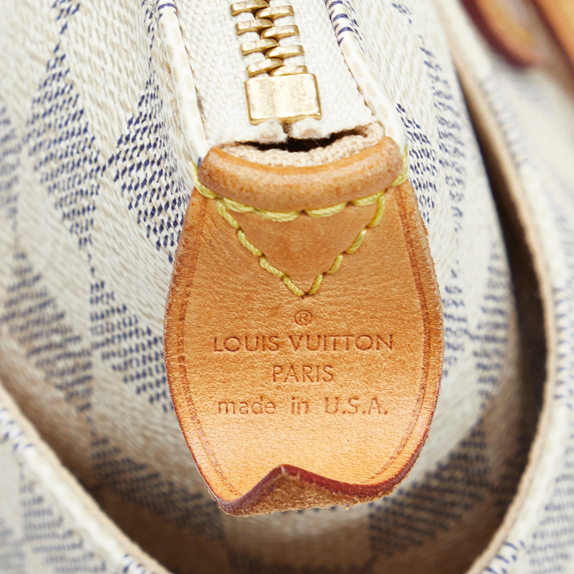 Louis Vuitton Damier Azur Totally PM Zip Tote 11lvs1230