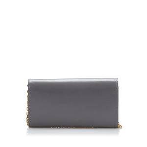 Celine C Bag Wallet On Chain Grey