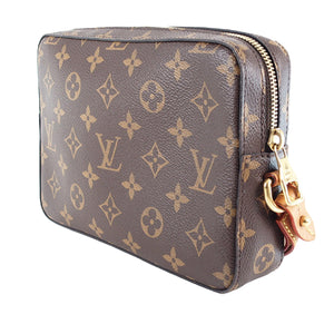 Louis Vuitton Soft Trunk Monogram Gold-tone Brown in Canvas/Leather with  Gold-tone - US