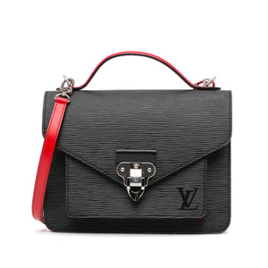 Louis Vuitton Neo Monceau Black Epi in 2023