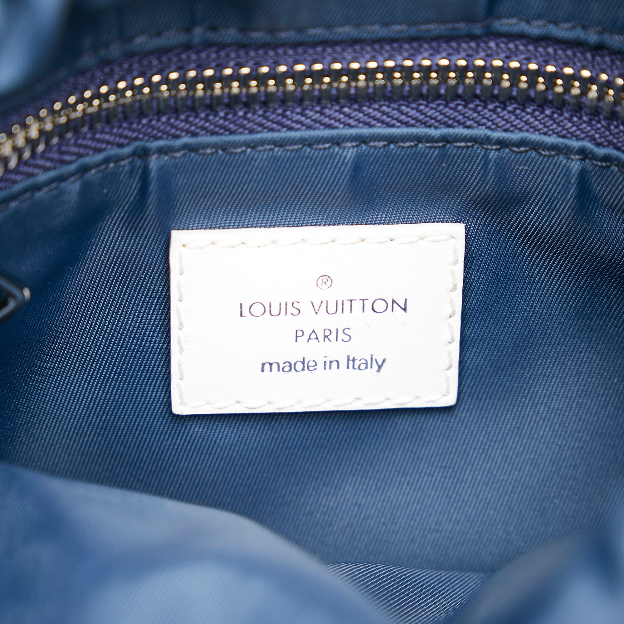Louis Vuitton Sac Marin Mini Hickory Stripes Denim in Cotton Canvas with  Silver-tone - US