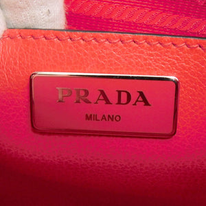 Prada Handbag Red Leather - Secondhandbags AG